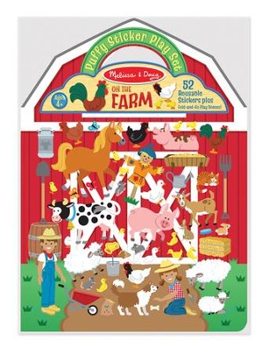 Melissa & Doug On the Farm Puffy Sticker Play Set