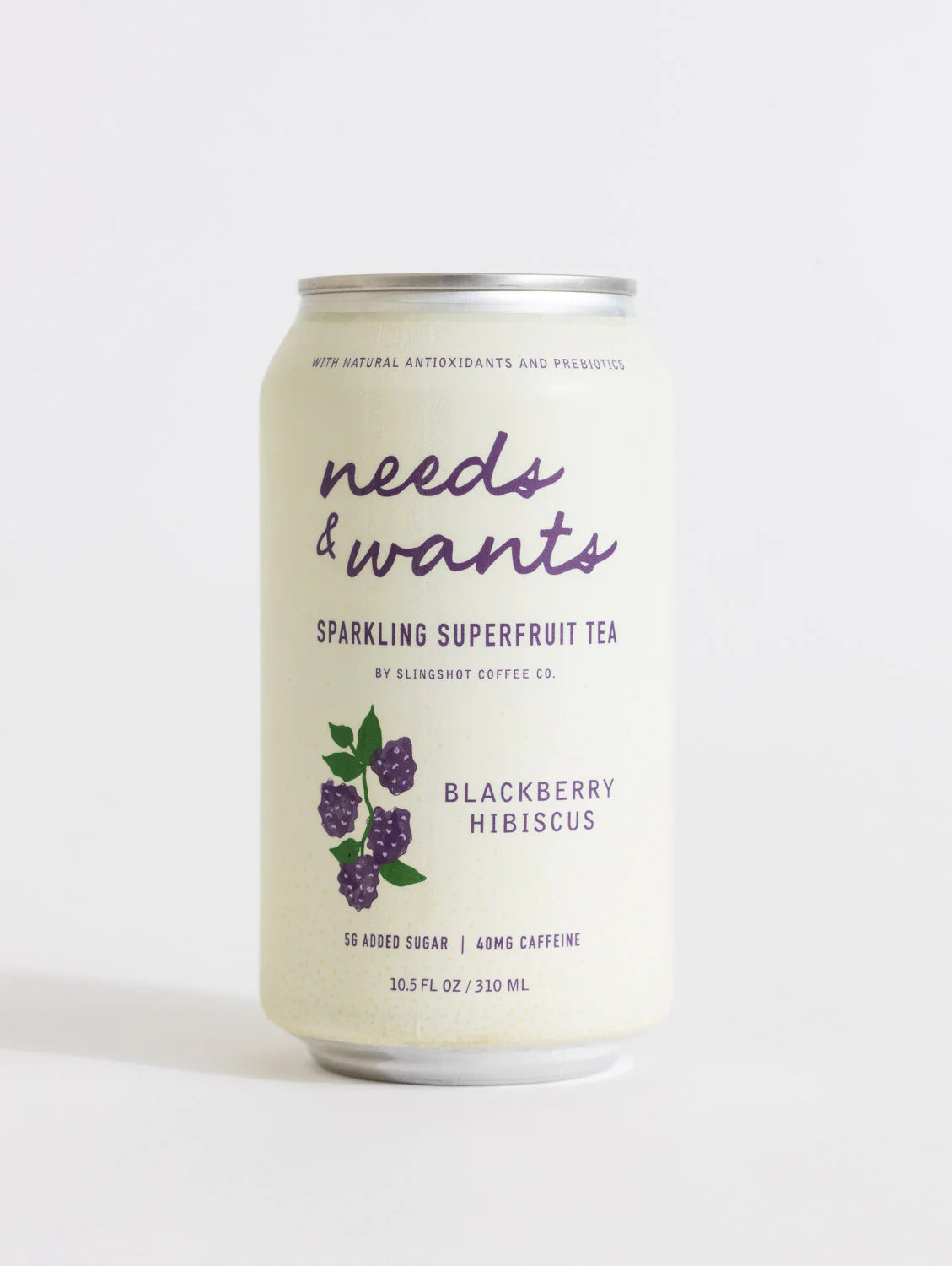 Needs & Wants Blackberry Hibiscus Sparkling Tea