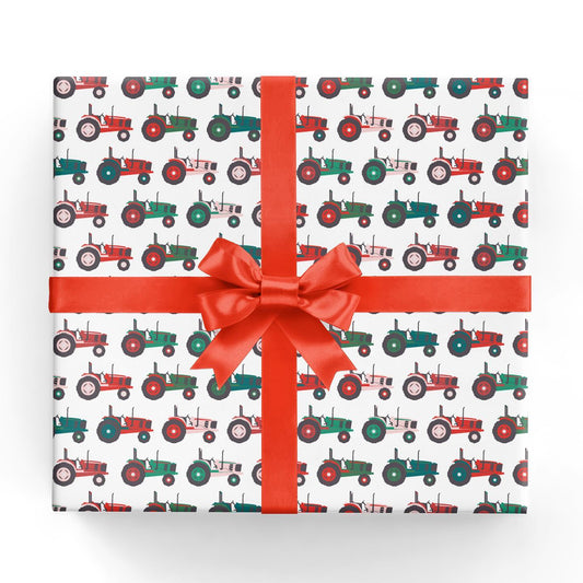 Revel & Co Tractor Wrapping Paper