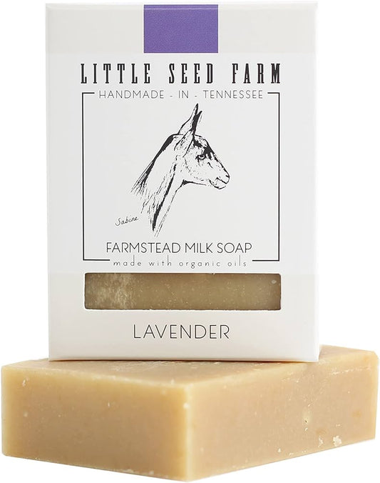 Little Seed Farm Lavender Goat Milk Soap