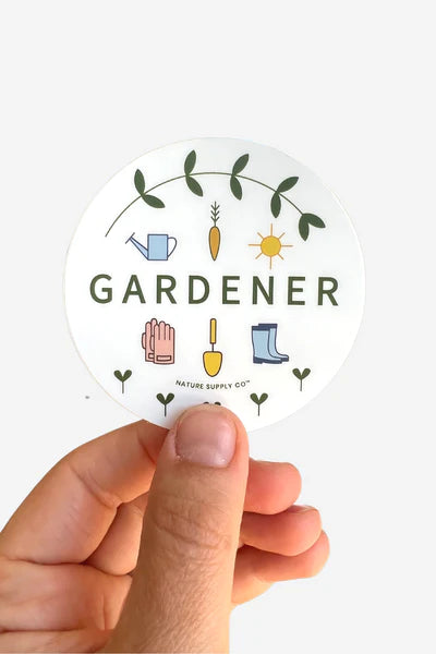 Gardener Sticker - Nature Supply Co.