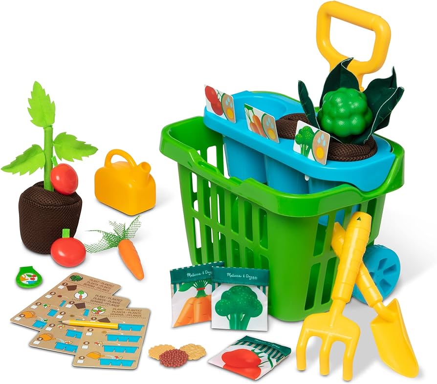 Melissa and Doug Let's Explore Vegetable Gardening Playset