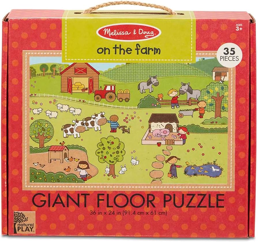 Melissa & Doug On the Farm Floor Puzzle