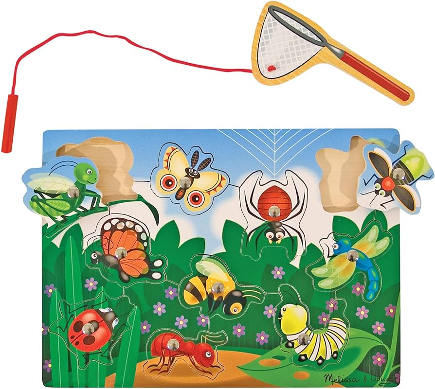 Melissa and Doug Magnetic Bug Catching Puzzle