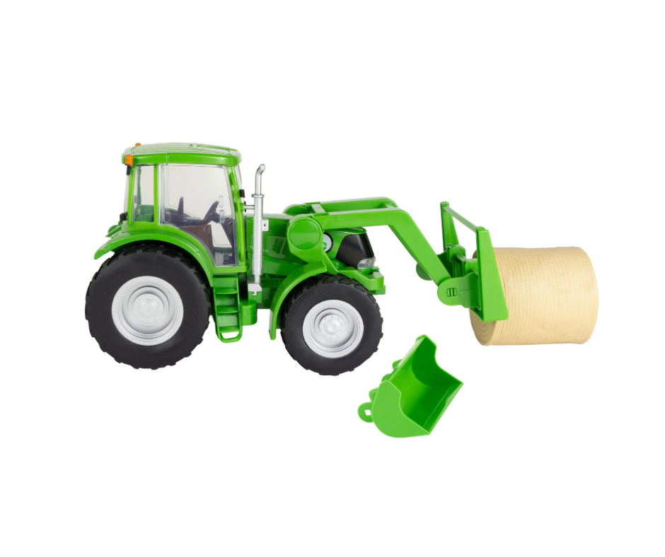 NEW Green Big Country Toys Tractor and Implements