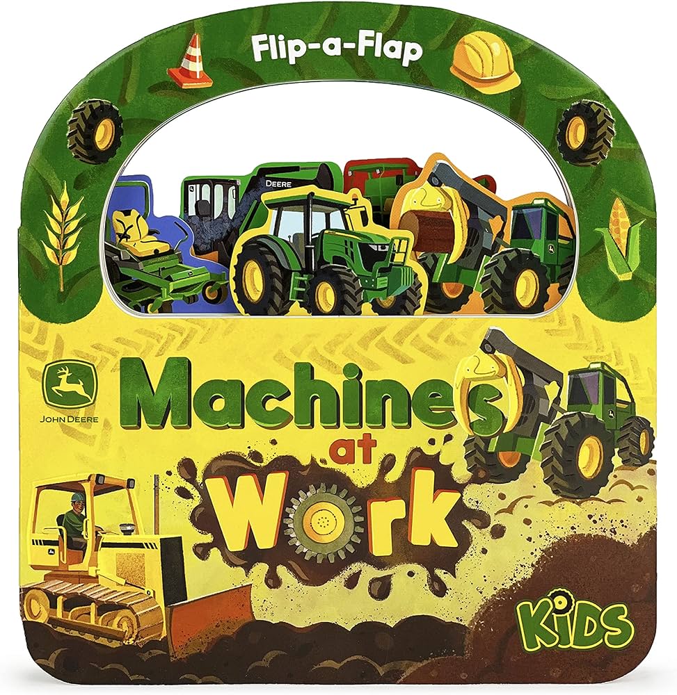 Machine's at Work Flip-a-Flap Book