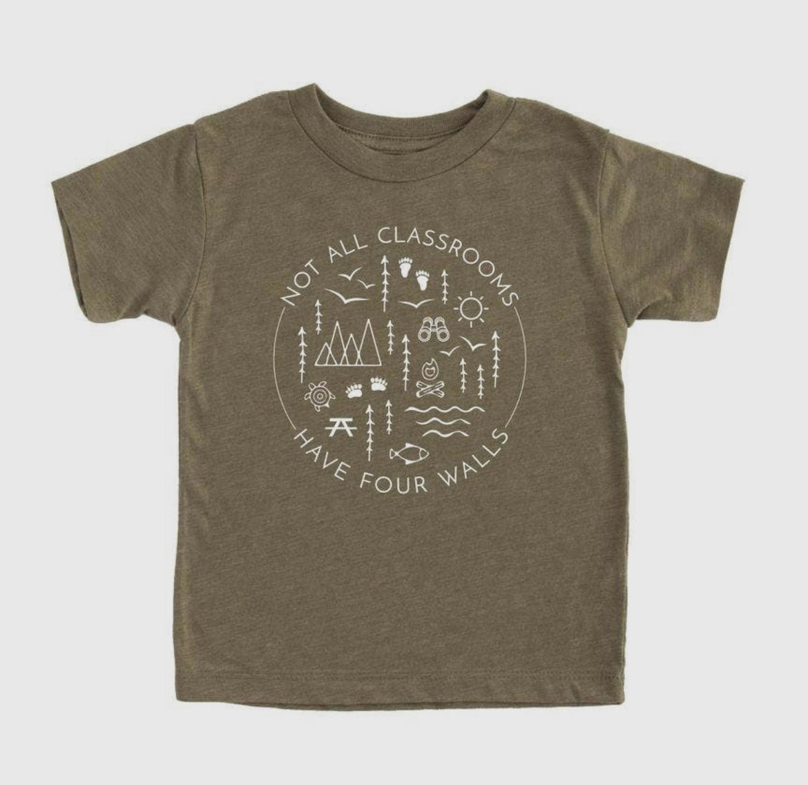 Nature is my Classroom Kids Shirt - Nature Supply Co.