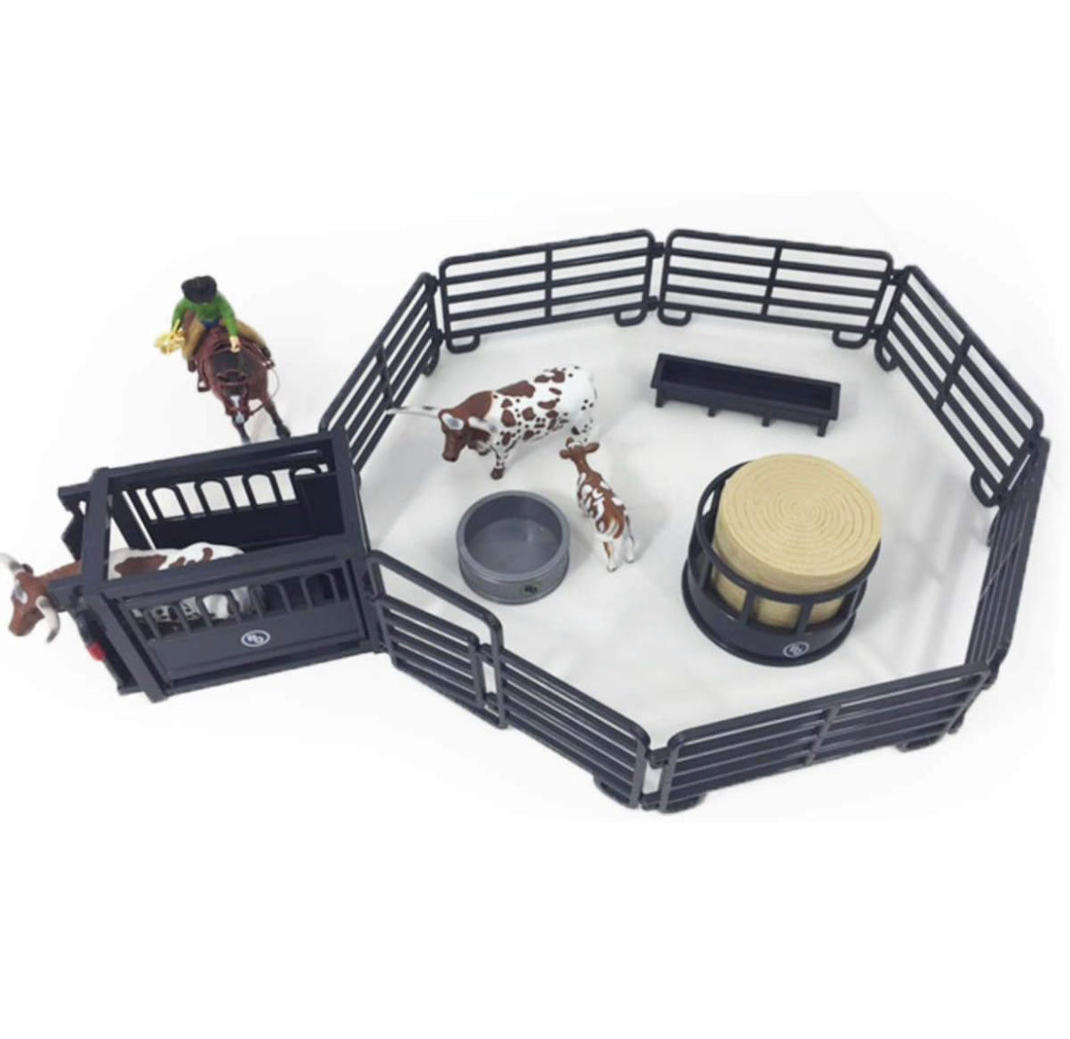 NEW Big Country Toys 16-piece Large Ranch Set