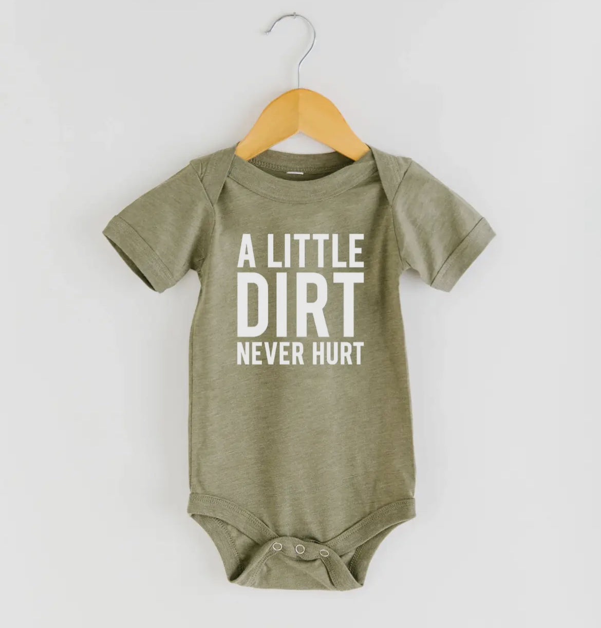 A Little Dirt Never Hurt Onesie - Nature Supply Co.