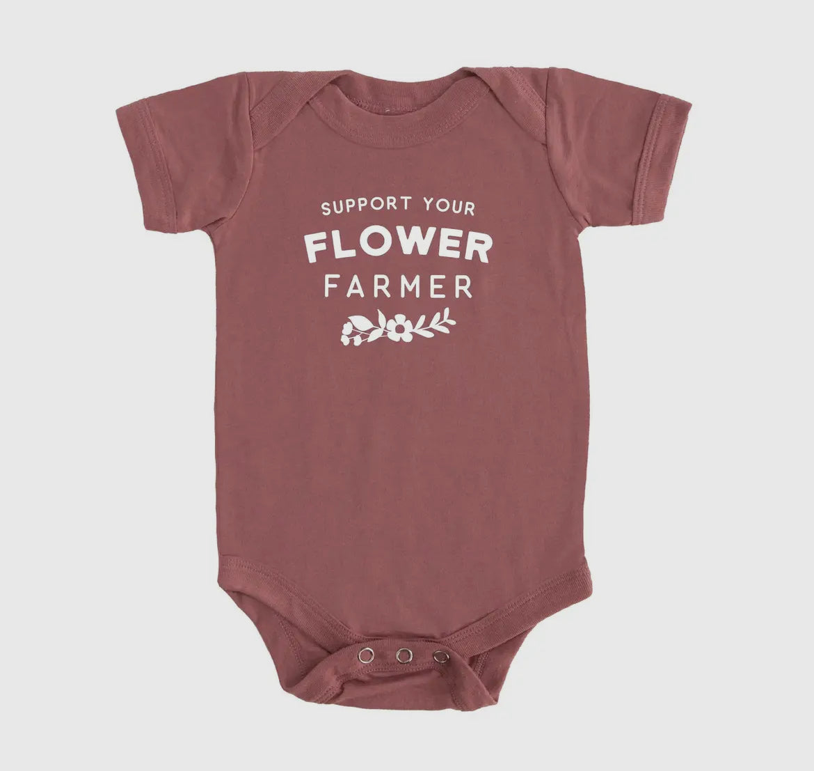 Support Your Flower Farmer Onesie - Nature Supply Co.