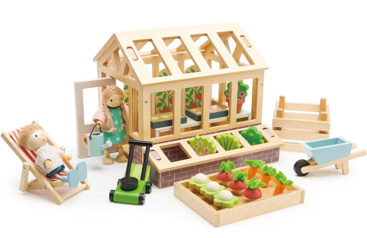 Tender Leaf Greenhouse and Garden Set