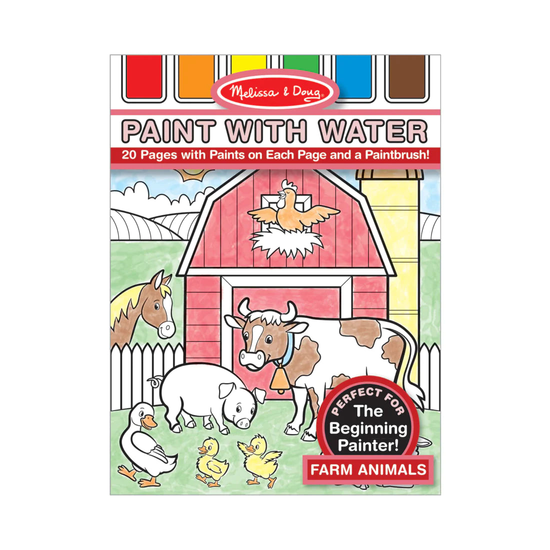 Melissa & Doug Paint with Water Farm Animals