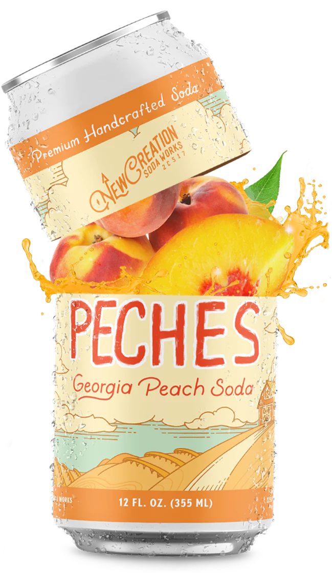 New Creation Soda Works Peches