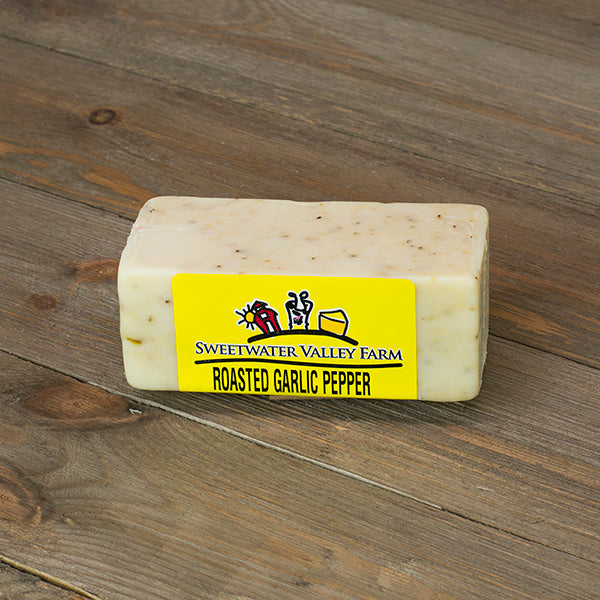 Sweetwater Valley Roasted Garlic Pepper Cheese