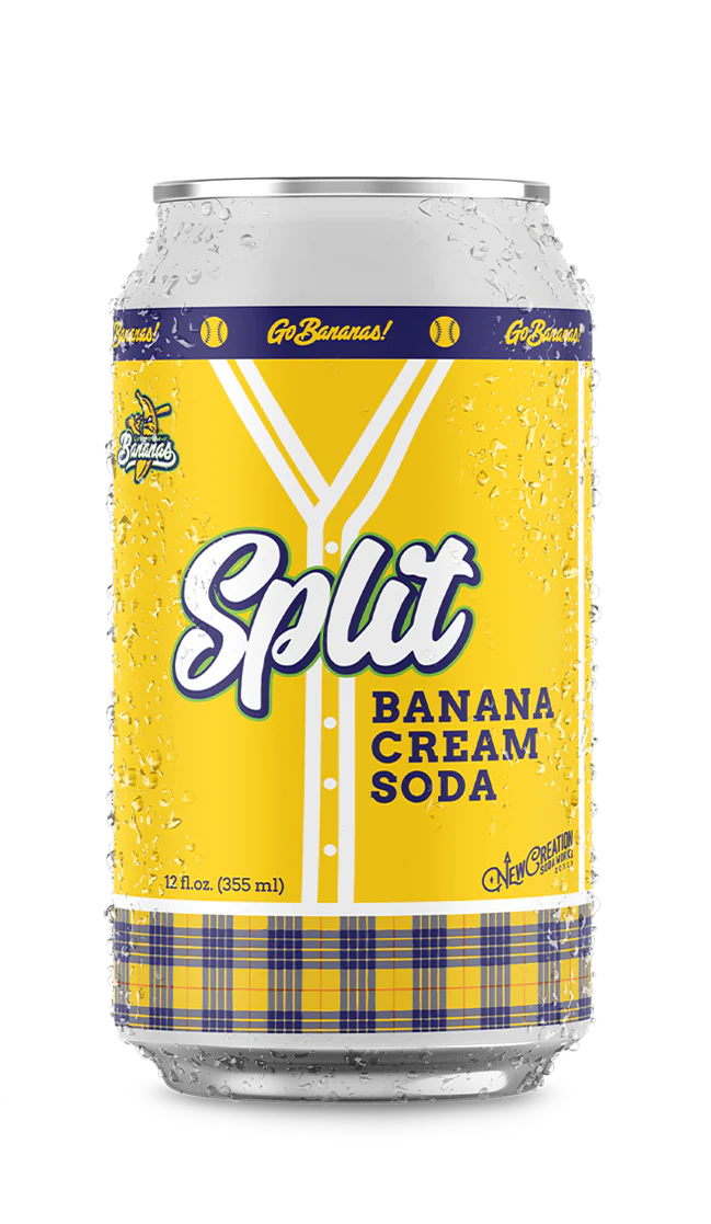 New Creation Soda Works Split Banana Cream Soda