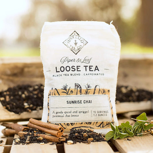 Piper & Leaf Tea Co. Sunrise Chai Tea