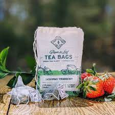 Piper & Leaf Tea Co. Sassyfras Strawberry Tea