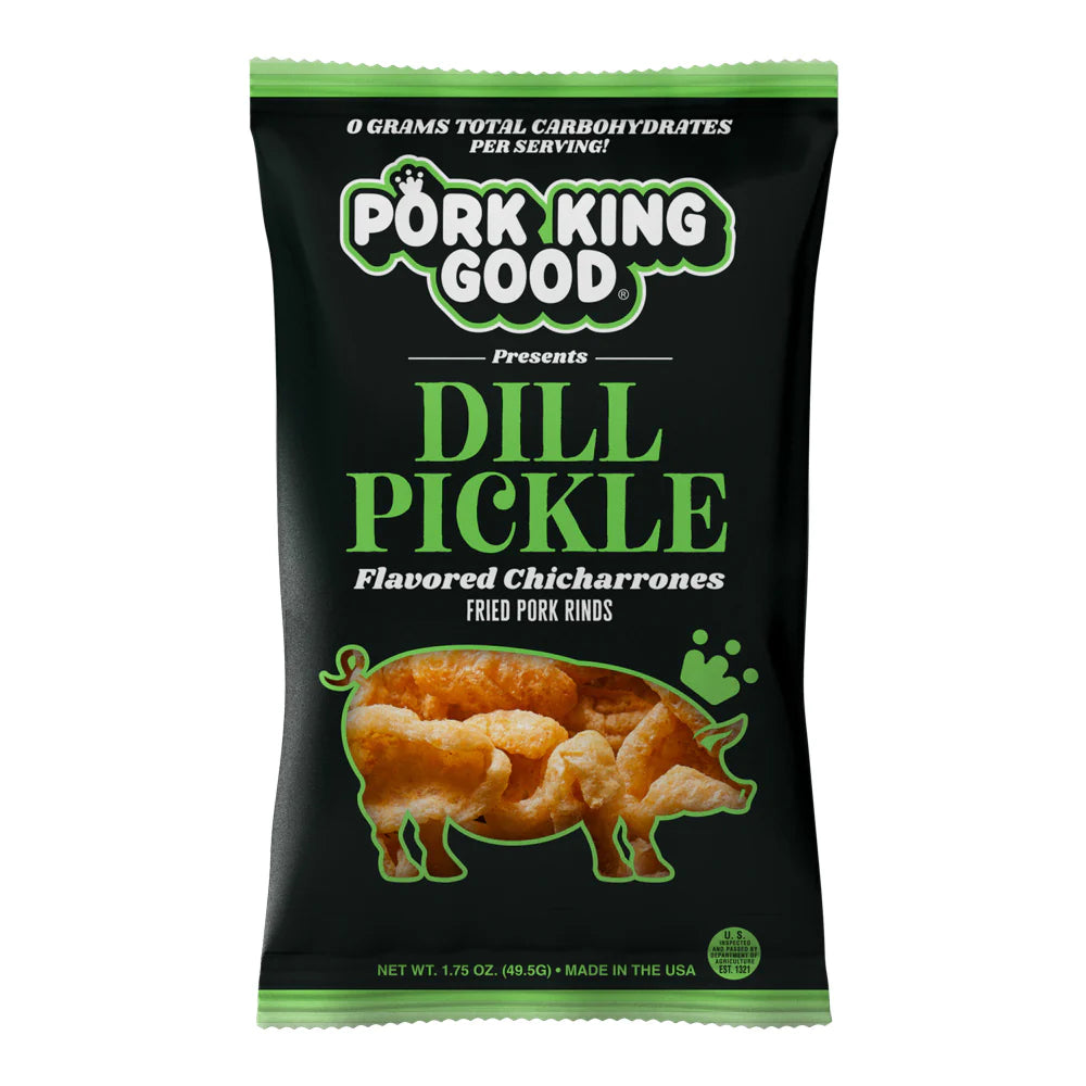 Pork King Good Dill Pickle Pork Rinds